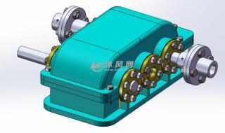 圆柱齿轮减速器